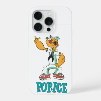 Popeye Vintage Jaren 90 Parodie iPhone 15 Pro Hoesje