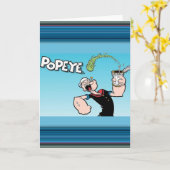 Popeye-Wenskaart Kaart (Gele Bloem)
