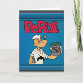 Popeye-Wenskaart Kaart