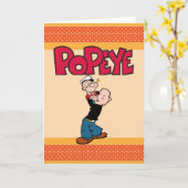 Popeye-Wenskaart Kaart (Gele Bloem)