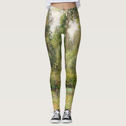 Poplars, Éragny Camille Pissarro Leggings (Devant)