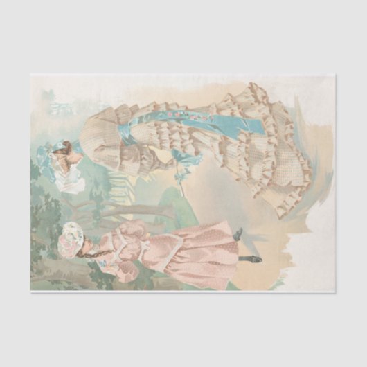 Poplin Glace (1904) van H.B. Claflin Tissuepapier (Voorkant)