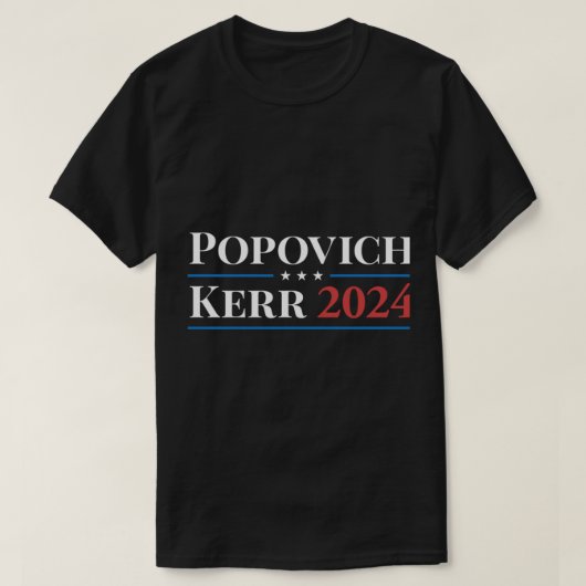 Popovich Kerr 2024 Classic T-Shirt (Design voorkant)