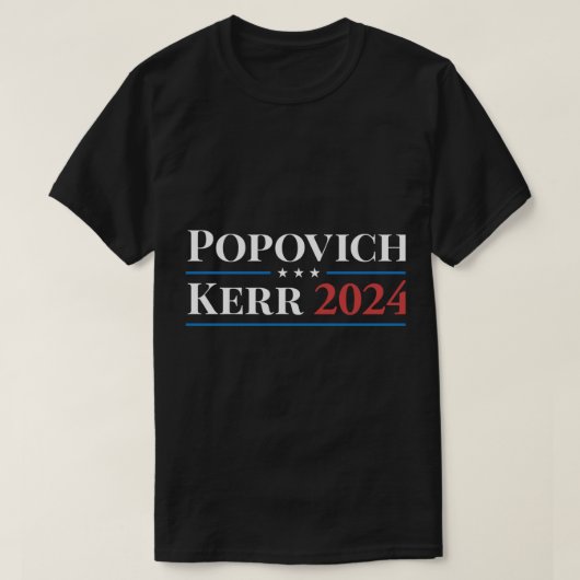 Popovich Kerr 2024 Classic T-Shirt (Design voorkant)