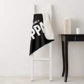 Poppa - prouwe van veel dingen in het leven sherpa deken (In situ)