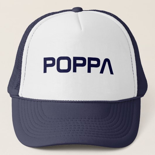 POPPA TRUCKER PET (Voorkant)