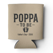 Poppa wordt Vaderdag zwangerschapsaankondiging