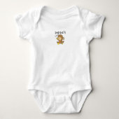 Poppa's kleine aap romper (Voorkant)