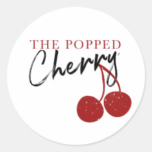 Popped Cherry Sticker