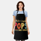 Poppen als een opa alleen koel opa schort (Gedragen)