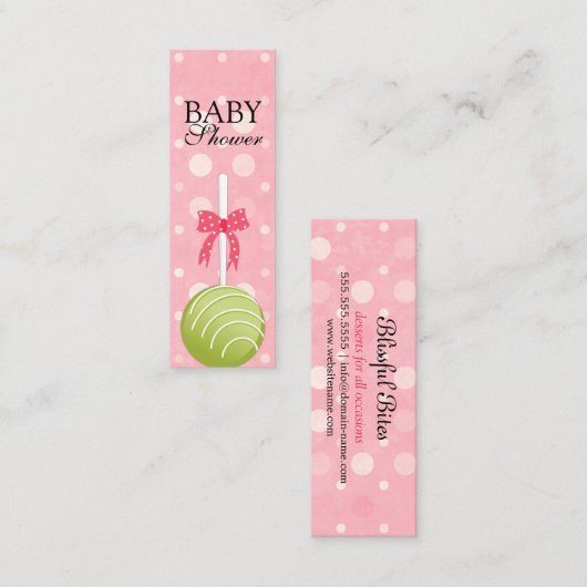 Poppen Baby shower Labels (Voorkant / Achterkant)