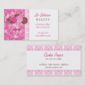 Poppen bakkerij: Visitekaartje (Voorkant / Achterkant)