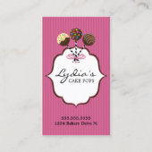 Poppen bakkerij visitekaartje (Voorkant)