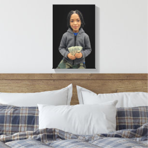 Poppen Canvasprint Canvas Afdruk