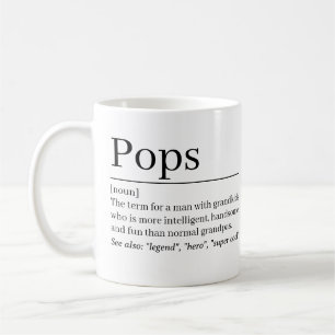 Poppen Definitie Mok ·Gepersonaliseerde Opa Gift