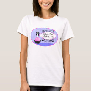 Poppen desserts voor aangepaste bedrijfsvoering t-shirt
