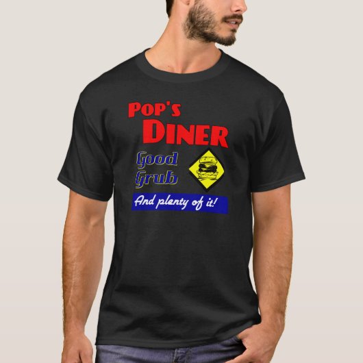Poppen Diner Keuken Gezegde T-shirt (Voorkant)