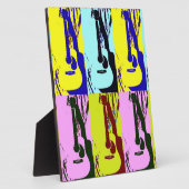 Poppen gitaren fotoplaat (Zijkant)