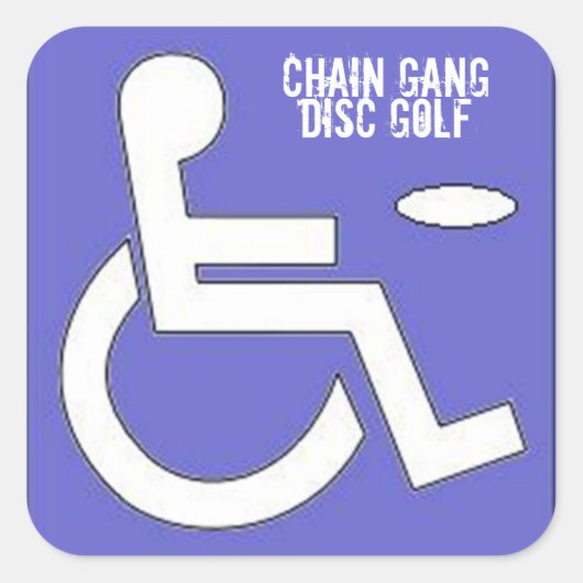 Poppen Handicap Sticker (Voorkant)