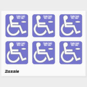 Poppen Handicap Sticker (Vel)