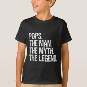 Poppen Het Man De mythe De legende Funny Fathers G T-shirt