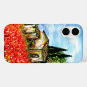 POPPEN IN TUSCANY/Landschap met Vloervelden Case-Mate iPhone Case (Achterkant (horizontaal))