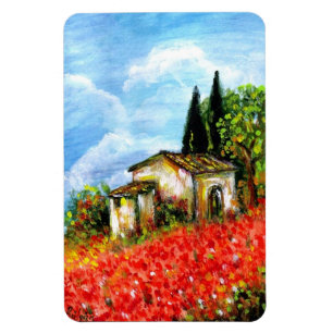 POPPEN IN TUSCANY MAGNEET