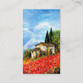 POPPEN IN TUSCANY VISITEKAARTJE (Achterkant)