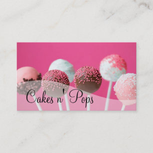 Poppen Koken Koepjes Catering bakkerij Visitekaartje