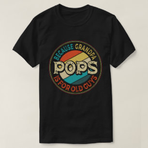 Poppen omdat opa voor Oude jongens Vaderdag is T-shirt
