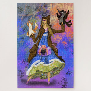 Poppen Theater Meisje Poppen Fantasie Legpuzzel