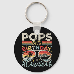 Poppen van de Verjaardag Cruiser Vacation Circle Sleutelhanger