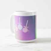 Poppen van pasta's koffiemok (Voorkant links)