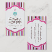 Poppen Visitekaartjes (Voorkant / Achterkant)