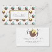 Poppen voor de remvoering visitekaartje (Voorkant / Achterkant)