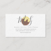 Poppen voor de remvoering visitekaartje (Achterkant)