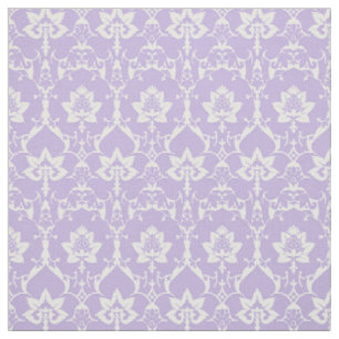 Poppenschaal Renaissance Damask, Lila Stof