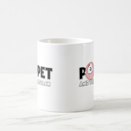 Poppet et logo Wolfpack Coffee Mug (Centre)