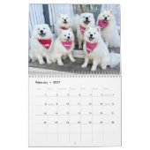 Poppet et Wolfpack 2 pages Calendrier (Feb 2027)