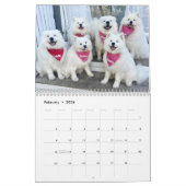 Poppet et Wolfpack 2 pages Calendrier (Feb 2026)