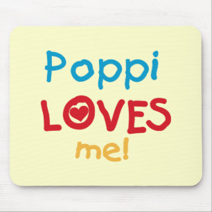 Poppi Loves Me T-shirts en geschenken Muismat