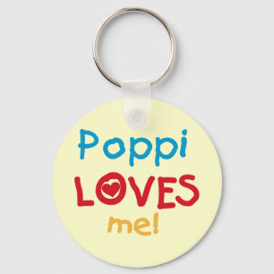 Poppi Loves Me T-shirts en geschenken Sleutelhanger