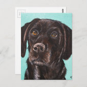 Poppie Briefkaart (Voorkant / Achterkant)