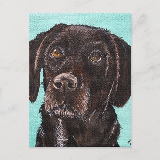 Poppie Briefkaart (Voorkant)