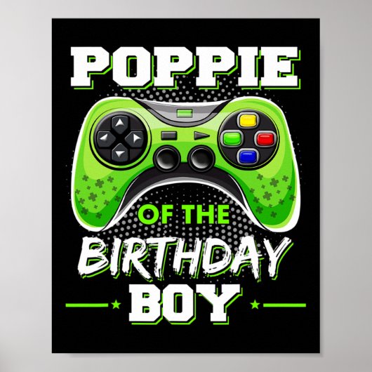 Poppie des décorations d'anniversaire du garçon de (Devant)