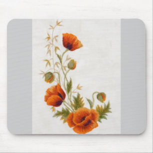 Poppie kunst muismat