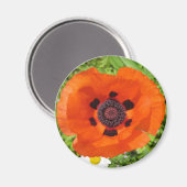 Poppie Magneet (Voorkant / Achterkant)