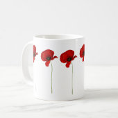 Poppie mok (Voorkant links)