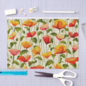 Poppie overal ontkoppeling tissuepapier (Craft)