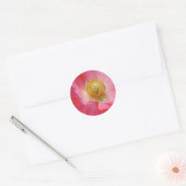 Poppie Ronde Sticker (Envelop)